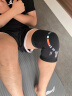 MOKO MAX意大利专业护膝运动跑步半月板损伤健身膝盖护具关节保护篮羽毛球 M码（大腿围37CM-53CM） 实拍图