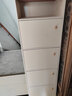 灝森夢(mèng)鞋柜門(mén)口窄款進(jìn)門(mén)小戶(hù)型立式家用玄關(guān)轉角拐角儲物柜門(mén)口鞋架 【四門(mén)九層帶格】暖白色134CM 曬單實(shí)拍圖