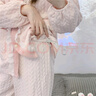 柔曼綺秋冬月子服空氣棉夾層孕婦睡衣產(chǎn)婦產(chǎn)后哺乳喂奶衣保暖家居服 RJEM-2301(空氣棉-夾層） XL(建議115-135斤) 曬單實拍圖