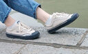 SEW BY SOU日本sewbysou男鞋女鞋sbs滑板鞋潮流復古硫化鞋系帶低幫帆布鞋 SAND沙色 38 曬單實拍圖