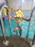 速浪女童泳衣競速運動(dòng)兒童專(zhuān)業(yè)訓練游泳衣 彩虹甜心 【訓練款】 110 曬單實(shí)拍圖