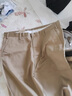 皮爾卡丹（pierre cardin）春秋款進(jìn)口天絲棉男休閑褲商務(wù)直筒男長褲子修身免燙透氣薄款 夏薄卡其色 30 曬單實(shí)拍圖