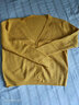 瑟空（SEKONG）2026春秋新款溫柔風(fēng)短款針織開(kāi)衫女長(cháng)袖V領(lǐng)小外套潮針織衫毛衣TXT 1218#開(kāi)衫黃色  M【建議90-100斤】 曬單實(shí)拍圖