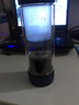茶寶（CHABAO） 茶水分離泡茶杯智能測溫鬧鐘提醒雙層玻璃杯男女高檔便攜隔熱耐高溫透明水杯子 睿智藍【普通款】320ml 曬單實拍圖