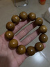 正宗金絲楠木手串2.0手鏈明清拆房料金絲楠108顆佛珠老料高密度 精品金絲楠老料18mm13顆 曬單實(shí)拍圖
