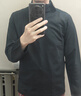 京東京造秋冬男士半拉襟綜訓(xùn)半開(kāi)襟衣服吸濕速干T恤消臭長(zhǎng)袖T 黑色XL 曬單實(shí)拍圖