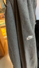 耐克（NIKE）男運(yùn)動(dòng)褲 冬季針織加絨直筒休閑褲 溫暖舒適 BV2708-063 灰 M 曬單實(shí)拍圖