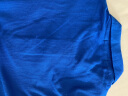 卡帝乐鳄鱼珠地棉短袖T恤男士纯色保罗衫全棉翻领大码t袖衫潮 宝蓝色 170 实拍图