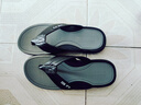 回力外穿人字拖男夏季時(shí)尚休閑舒適厚底防滑耐磨海邊沙灘夾腳涼拖鞋男 黑色 42 曬單實(shí)拍圖