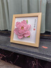 李學(xué)武牡丹瓷洛陽(yáng)陶瓷牡丹花擺件工藝品擺臺(tái)公司活動(dòng)會(huì)議禮品小板 玉云粉 曬單實(shí)拍圖