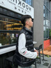 高梵黑金鵝絨服先鋒3.0亮面馬甲男女同款秋冬外套 黑色 XL 曬單實(shí)拍圖