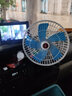 華能麒車(chē)載風(fēng)扇12v 24v伏汽車(chē)用小電風(fēng)扇大貨車(chē)空調大風(fēng)力強力制冷搖頭 24v 10寸風(fēng)扇 曬單實(shí)拍圖