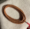 儒悠然原矮樁五爪金龍佛手小金剛菩提子手串108顆原籽三日紅男女士手鏈 原樁佛手5mm108顆 曬單實(shí)拍圖