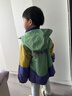 齊齊熊[小蛋殼]男童沖鋒衣外套三合一上衣寶寶秋冬兒童戶(hù)外防風(fēng)防水 綠紫色·三合一【單件+搖粒絨】 110 曬單實(shí)拍圖