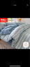南极人抗菌磨毛三件套亲肤裸睡套件学生宿舍1.2米床单枕套被套150*200cm 实拍图
