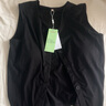 必菩前開扣術后背心棉女帶胸墊老年人開衫內(nèi)衣放療 黑色 3XL (推薦138-150斤) 曬單實拍圖