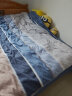 水星家纺纯棉床上四件套被套床单枕套现代简约风柔软套件1.8米床弗利安 实拍图