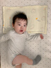 朵精靈嬰兒枕頭云片枕0到6個(gè)月平枕巾一1歲純棉新生兒寶寶安撫豆豆秋冬3 【棉紗豆豆絨平枕】花園小兔 30*50cm 曬單實(shí)拍圖
