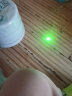 雷佰 激光笔 绿光激光手电镭射灯短款USB充电远射红外线教学教鞭 售楼部沙盘激光笔 注：绿光的亮度以及射程均高于红光 实拍图