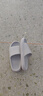 LURAD【軟彈舒適無(wú)致癌物質(zhì)認(rèn)證】拖鞋厚底踩屎感情侶家用時(shí)尚涼拖鞋男 灰色 44-45 曬單實(shí)拍圖