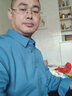 羅蒙品牌輕奢高檔保暖襯衫男秋冬長(cháng)袖襯衣男士加絨加厚保暖衣男打底商務(wù)休閑職業(yè)正裝白襯衫 寶藍+藏青 43 曬單實(shí)拍圖