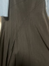 范思蓝恩23FS11070 法式吊带连衣裙女春夏季赫本风气质礼服小黑裙 黑色 M 实拍图