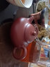 一茗金砂宜興紫砂壺茶壺名家吳娟華190CC原礦大紅袍朱泥壺全手工玉乳壺 曬單實(shí)拍圖