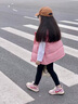 G.DUCKKIDS兒童羽絨棉馬甲2024秋冬新款童裝背心外穿男女童寶寶連帽加厚坎肩 粉色【羽絨棉】 150 建議身高140-150cm年齡9-10歲 曬單實(shí)拍圖
