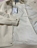 卡賓十字紋提花夾克24秋L(fēng)OGO刺繡外套休閑 杏色15 52  曬單實(shí)拍圖
