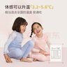 Q21【中暖】小暖皮兒童保暖內衣套裝男女童秋衣秋褲校服神器 條紋粉 110 曬單實(shí)拍圖