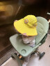 B.Duck小黄鸭防晒帽子女遮脸护颈面罩遮阳帽太阳帽户外登山帽渔夫帽 实拍图