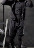 艾伦伯顿（Alen Botun）健身服男跑步运动套装篮球春季速干衣高弹训练晨跑服紧身足球衣服 五件套（速干透气 四季可穿） XL(145-165)斤 实拍图