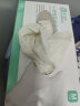 塞莫诗 乳胶橡胶手套100只/盒 高弹性加厚家庭清洁实验 中号 实拍图