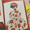 FASHION ILLUSTRATION BOOK 進(jìn)口藝術(shù) 時(shí)尚插畫(huà)集 曬單實(shí)拍圖