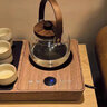 唐豐燒水煮茶一體茶盤(pán)家用客廳汝窯功夫茶具泡茶壺整套裝簡(jiǎn)約高檔茶臺(tái) 石面茶盤(pán)+優(yōu)雅壺+米黃西施壺 9頭 曬單實(shí)拍圖