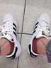 阿迪達斯 （adidas）官方艦店三葉草女鞋夏季新款經(jīng)典運動鞋時尚低幫耐磨休閑鞋板鞋 白色貝殼頭黑標 38.5 曬單實拍圖