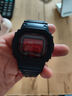 卡西歐（CASIO）G-SHOCK小方塊系列手表男手表多功能運動手表生日禮物學(xué)生送人 GW-B5600AR-1六局電波血鶴屏 曬單實拍圖