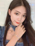 Grace Girl鉑金永恒愛(ài)心手鏈女莫桑鉆石白金手環(huán)手飾飾品送女友七夕節禮物 鉑金永恒之心手鏈+輕奢禮盒 曬單實(shí)拍圖