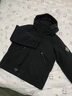 鴨鴨工裝羽絨服男士裝冬季短款連帽防寒保暖戶外潮流外套上衣服 米白色 L（建議125-150斤） 曬單實拍圖