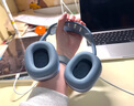 Apple/蘋果 AirPods Max (USB-C) 藍(lán)色 無線藍(lán)牙耳機(jī) 主動降噪耳機(jī) 頭戴式耳機(jī) 曬單實拍圖