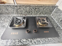 萬(wàn)喜燃氣灶JZT-818B2家用廚房大火力雙灶大面板臺式嵌入式純銅爐頭火蓋 天然氣 818B2 曬單實(shí)拍圖
