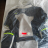 NERVE涅夫摩托車(chē)機(jī)車(chē)?yán)Ψ蟹浪けＥT行服冬季保暖 防水四季通用 淺灰熒光綠套裝 XL 曬單實(shí)拍圖