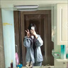 若盼牛仔外套女裝春季2025新款設(shè)計(jì)感小眾港風(fēng)復(fù)古炸街短款上衣牛仔服 805 M （建議85-100斤） 曬單實(shí)拍圖