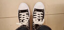 匡威（Converse）女子 ALL STAR系列 厚底高幫松糕帆布鞋 568497C 36.5碼US6碼 曬單實(shí)拍圖