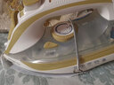 紅心紅心 蒸汽電熨斗家用手持掛燙機干濕兩用陶瓷底板五檔調溫2000W大功率斷電保護自動(dòng)清洗燙衣RH176 黃色+家用熨靴 曬單實(shí)拍圖