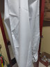 羅蒙（ROMON）白色修身襯衫男士上衣商務(wù)正裝西裝職業(yè)休閑免燙結婚伴郎西裝襯衣 長(cháng)袖白色 M -38推薦100-120斤 曬單實(shí)拍圖