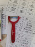 維氏（VICTORINOX）削皮刀Y型果蔬削皮器不銹鋼瓜果刨皮器去皮刀 紅色 7.6079.1 曬單實(shí)拍圖