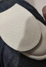LPF樂(lè )福鞋半碼墊鞋大改小神器大一碼調節運動(dòng)鞋女防掉跟縮碼前掌墊 【女款】半碼墊-黑色 2雙裝【調節大小，防滑】 曬單實(shí)拍圖