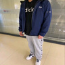 JEEP夾克男外套男秋冬季沖鋒飛行茄克衫立領(lǐng)加絨加厚戶(hù)外沖鋒服上衣 黑色 L 【建議105-120斤】 曬單實(shí)拍圖