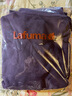 LAFUMA樂(lè )飛葉戶(hù)外衛衣女 秋冬寬松半拉鏈套頭長(cháng)袖T恤休閑上衣 LFTS4DW75 漿果紫PL 170/88A（40） 曬單實(shí)拍圖